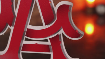 Los Angeles Angels "LA" Cooperstown 1961-1965 3D Vintage Metal Wall Art