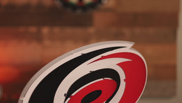 Carolina Hurricanes NHL 3D Vintage Metal Wall Art