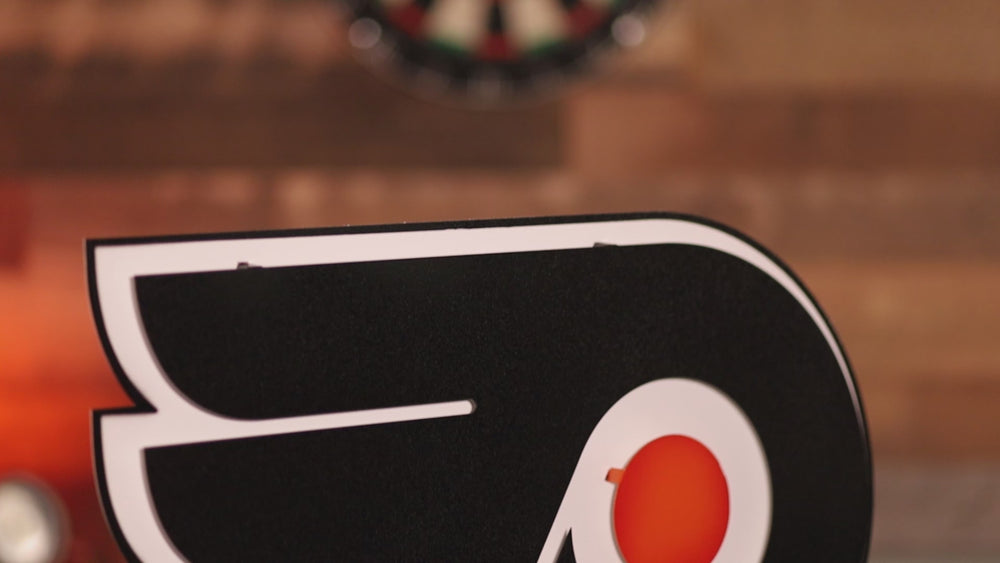 Philadelphia Flyers NHL 3D Vintage Metal Wall Art