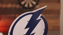 Load and play video in Gallery viewer, Tampa Bay Lightning NHL 3D Vintage Metal Wall Art
