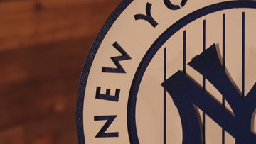 New York Yankees 1927 "Murderer's Row" Vintage 3D Metal Wall Art