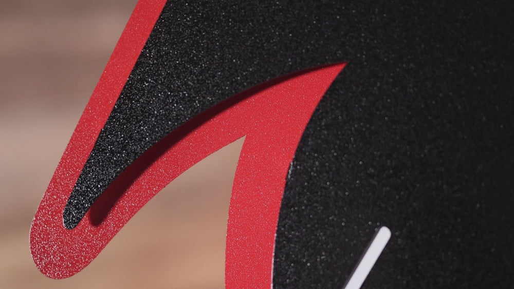 Atlanta Falcons RETRO "Dirty Bird" 3D Vintage Metal Wall Art