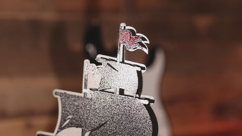 Tampa Bay Buccaneers Ship 3D Vintage Metal Wall Art