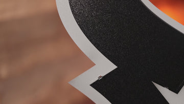 MONOCHROME - Houston Texans 3D Vintage Metal Wall Art