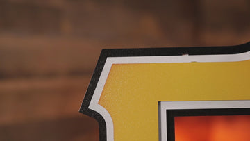 Pittsburgh Pirates "P" Logo 3D Metal Wall Art