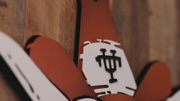 Texas Longhorns VAULT BEVO 3D Vintage Metal Wall Art