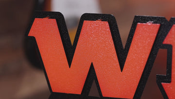 Cincinnati Bengals "WHO DEY" 3D Vintage Metal Wall Art