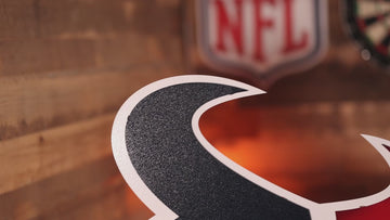 Houston Texans 3D Vintage Metal Wall Art
