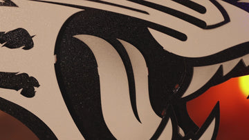 MONOCHROME - Jacksonville Jaguars 3D Vintage Metal Wall Art