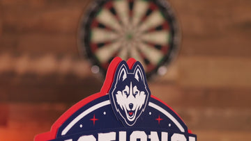 UCONN Huskies National Championship 2023 Vintage Metal Wall Art