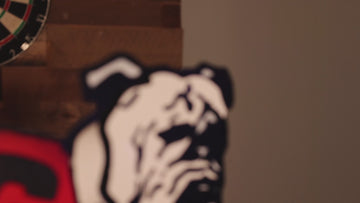 Retro 1964 Georgia Bulldogs UGA 3D Metal Wall Art