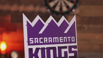 Sacramento Kings 3D Vintage Metal Wall Art