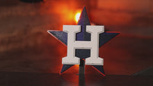 Load and play video in Gallery viewer, Houston Astros BLUE STAR GIFT COLLECTION 3D Vintage Metal Wall Art
