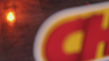 Kansas City Chiefs "CHIEFS" Team 3D Vintage Metal Wall Art