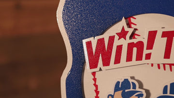 Minnesota Twins " Minnie and Paul" Cooperstown Logo 3D Metal Wall Art