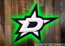 Load image into Gallery viewer, Dallas Stars NHL 3D Vintage Metal Wall Art XXL
