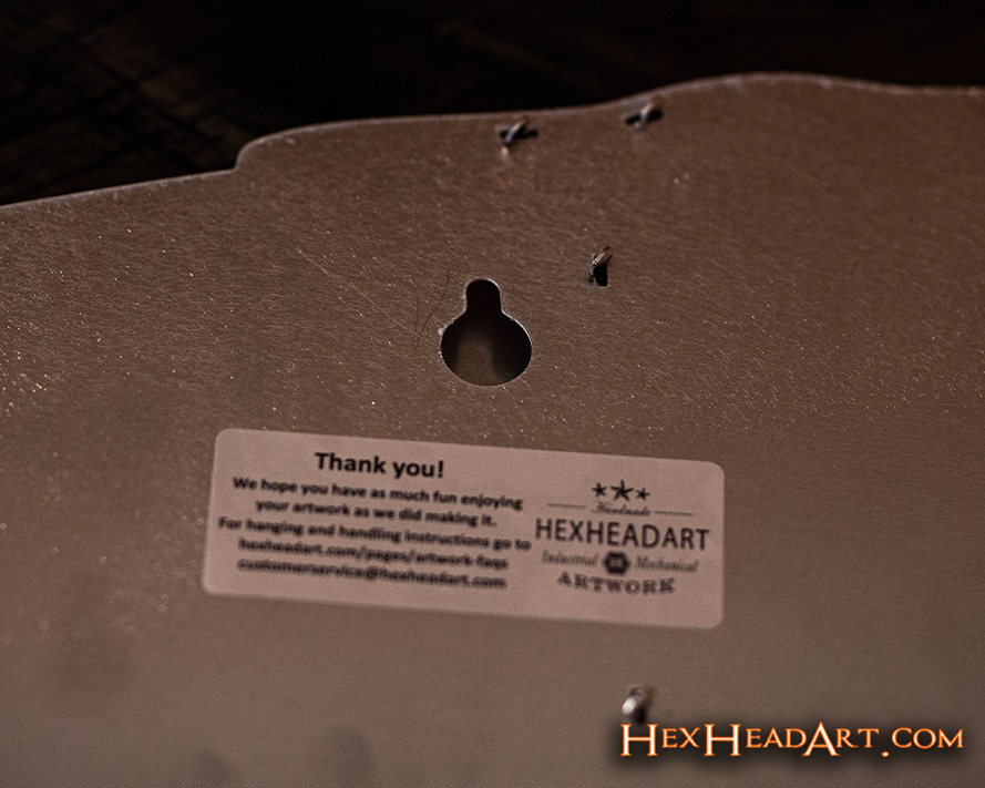 Tattered American Flag - Thin Red Line 3D Metal Wall Art