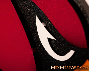 Arizona Cardinals Mascot 3D Vintage Metal Wall Art