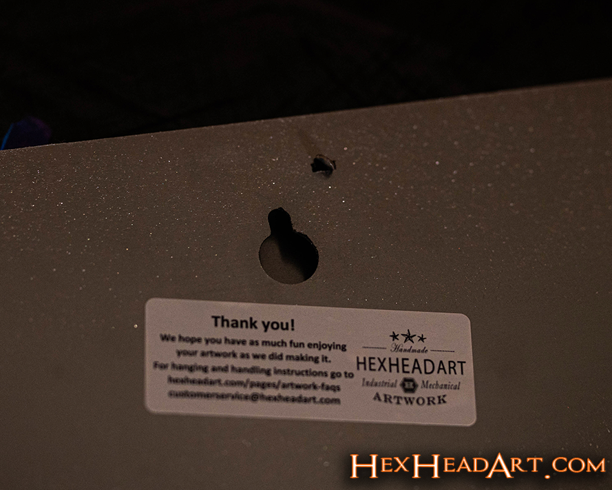 Arizona Cardinals Namemark 3D Vintage Metal Wall Art