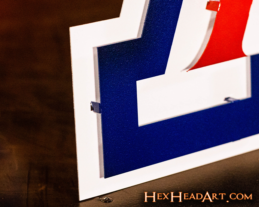 Arizona Wildcats  "A" 3D Vintage Metal Wall Art