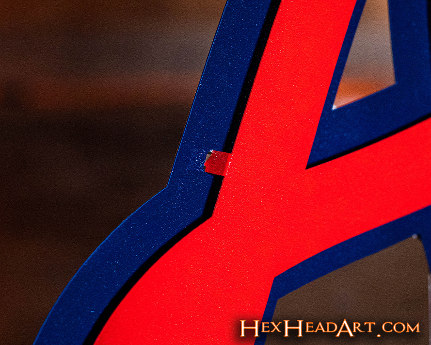 Atlanta Braves "A" 3D Metal Wall Art