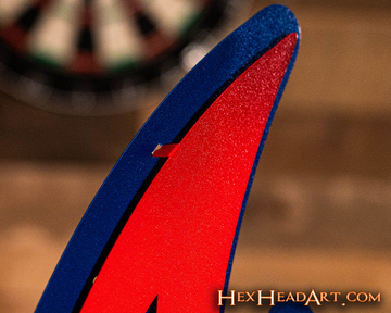 Atlanta Braves "A" 3D Metal Wall Art