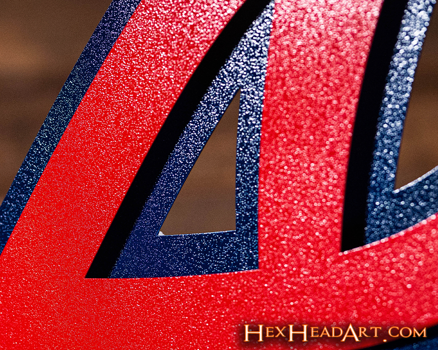 Atlanta Braves "A" 3D Metal Wall Art