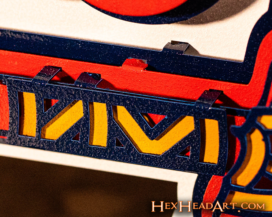 Atlanta Braves Tomahawk 3D Metal Wall Art