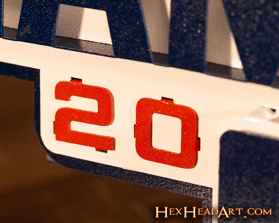 Atlanta Braves 2021 WORLD SERIES CHAMPIONS 3D Metal Wall Art