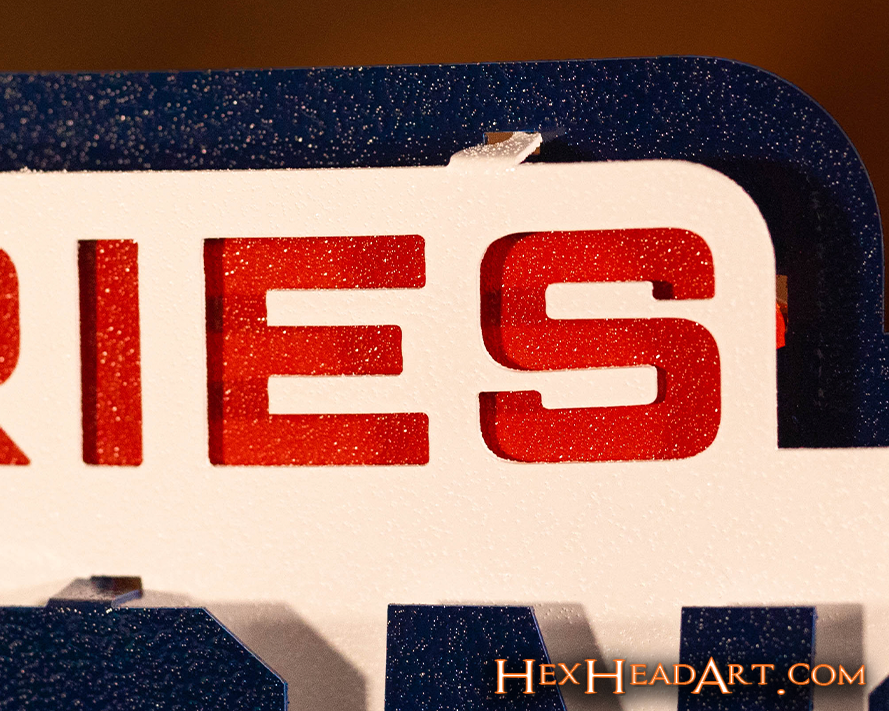 Atlanta Braves 2021 WORLD SERIES CHAMPIONS 3D Metal Wall Art