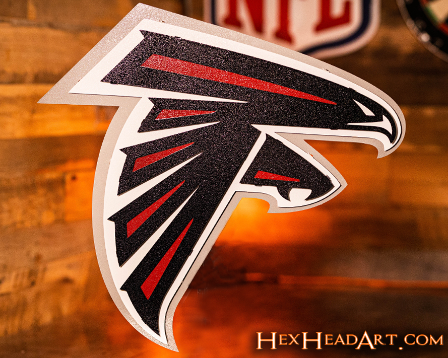 Atlanta Falcons Wall Art Metal Sign