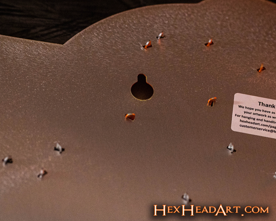 Baltimore Orioles "Oriole Bird" 3D Vintage Metal Wall Art