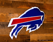 Load image into Gallery viewer, Buffalo Bills 3D Vintage Metal Wall Art
