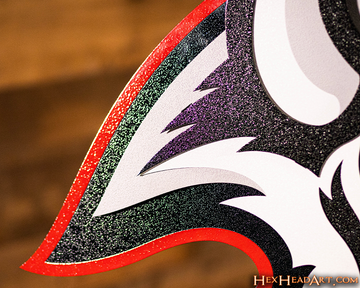 Buffalo Sabres "GOATHEAD"  NHL 3D Vintage Metal Wall Art