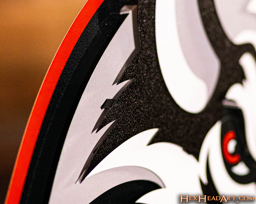 Buffalo Sabres "GOATHEAD"  NHL 3D Vintage Metal Wall Art