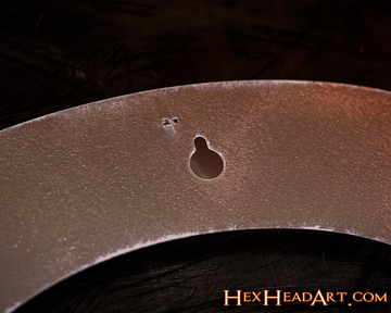 Chicago Bears "C" 3D Vintage Metal Wall Art