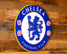 Load image into Gallery viewer, Chelsea Football Club 3D Vintage Metal Wall Art
