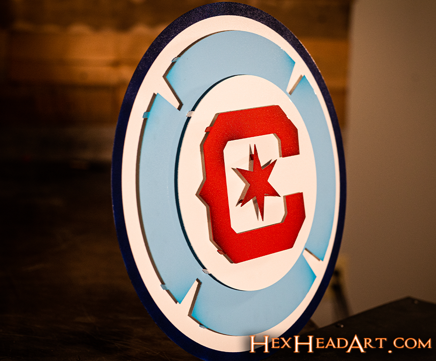 CF Montreal 3D Vintage Metal Wall Art