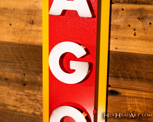 Load image into Gallery viewer, Chicago Theater 3D Vintage Metal Wall Art
