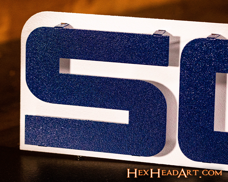 Chicago White Sox Retro Batter Logo 3D Metal Wall Art