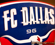 Load image into Gallery viewer, FC Dallas 3D Vintage Metal Wall Art
