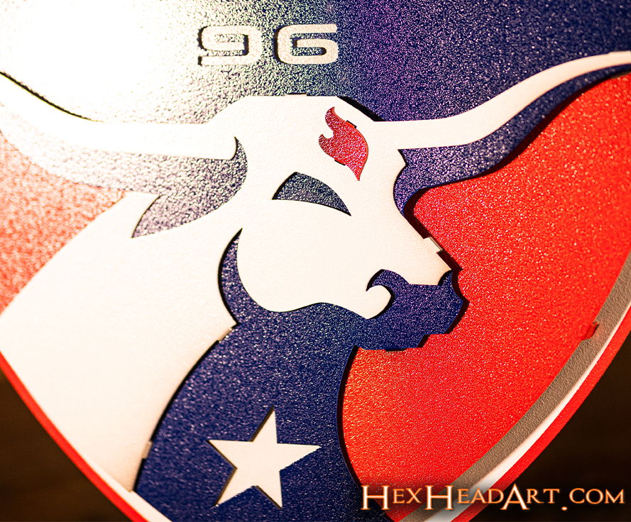 CLOSE OUT - FC Dallas 3D Vintage Metal Wall Art