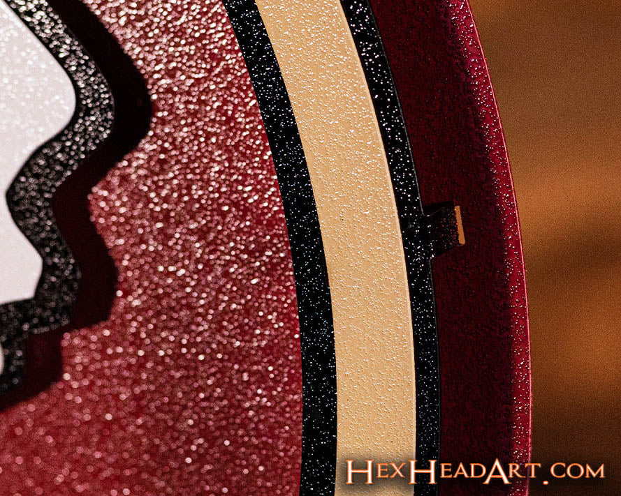 Florida State Seminole Crest 3D Vintage Metal Wall Art