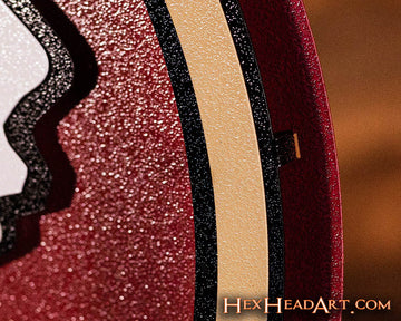 Florida State Seminole Crest 3D Vintage Metal Wall Art