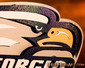 Georgia Southern 3D Metal Wall Art