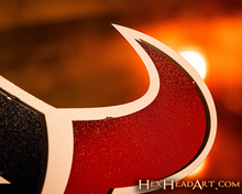 Load image into Gallery viewer, Houston Texans 3D Vintage Metal Wall Art
