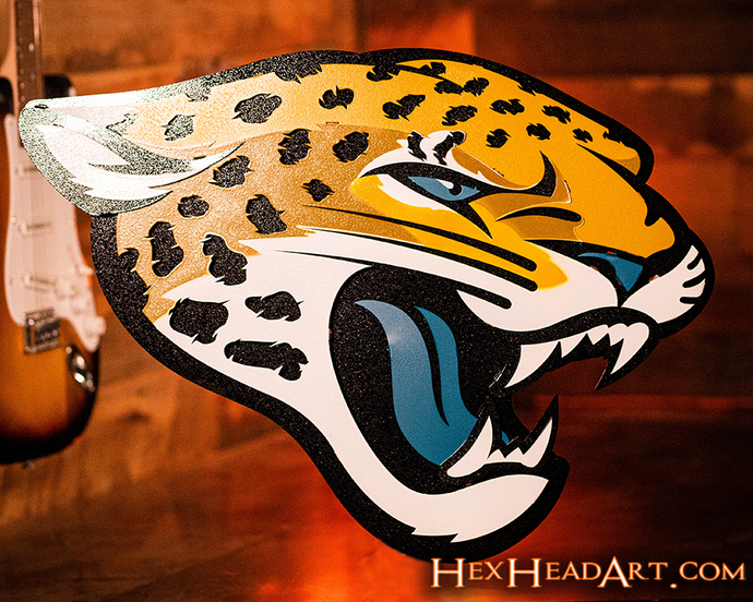 JACKSONVILLE JAGUARS – Hex Head Art