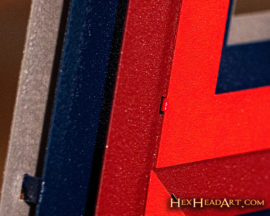 Los Angeles Angels "HALO A" Logo 3D Metal Wall Art