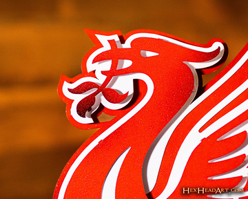 Liverpool FC 3D Vintage Metal Wall Art