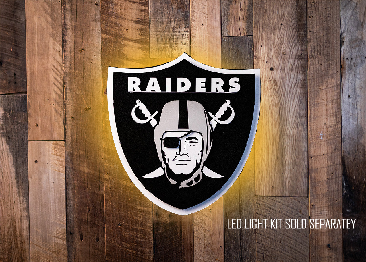 NFL Las Vegas Raiders Team Shield Banner, 24 x 36-inches